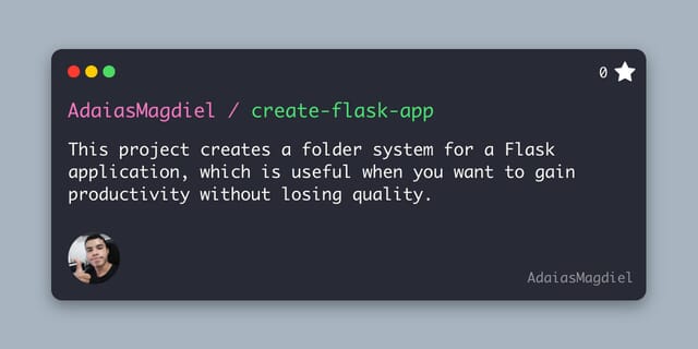 Create Flask App